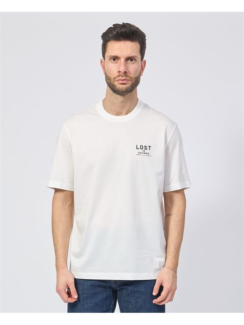 T-shirt uomo Armani Exchange con stampa in petto ARMANI EXCHANGE | XM000575-AF10364U0009